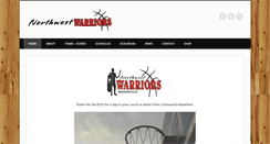 Desktop Screenshot of northwestwarriorbasketball.com